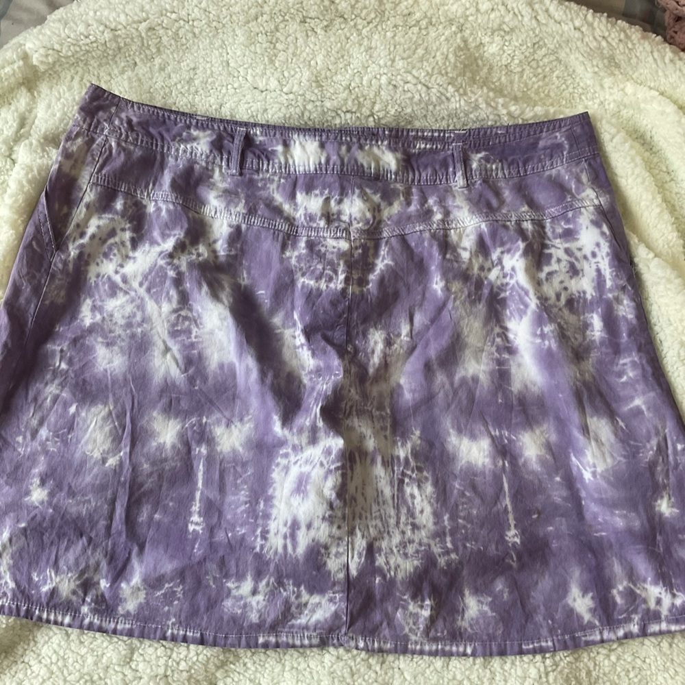 Cute tie dye purple skort - Picture 3 of 4